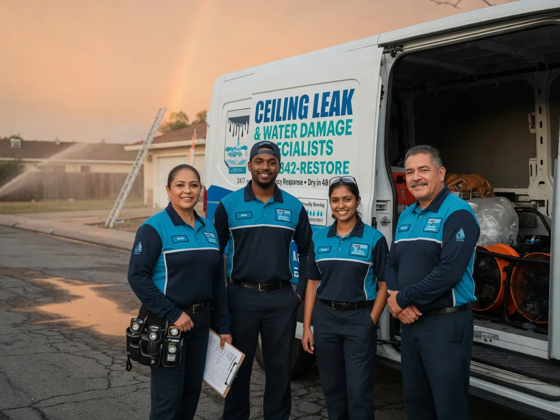 Ceiling Leak Cleanup company in Summerdale, PA