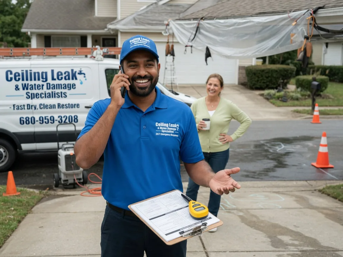 Ceiling Leak Cleanup Summerdale, PA FAQs